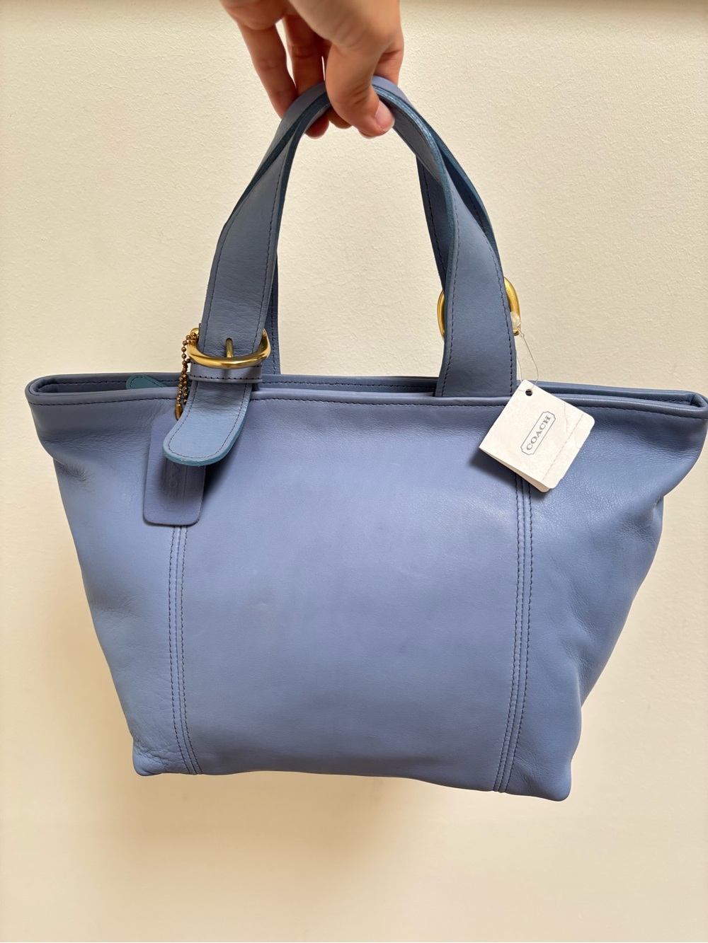 NWT 1998 Vintage Coach Waverly in Periwinkle!